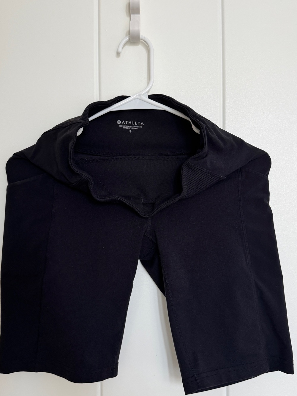 Athleta Black Bike Shorts